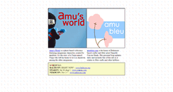 Desktop Screenshot of amubleu.com
